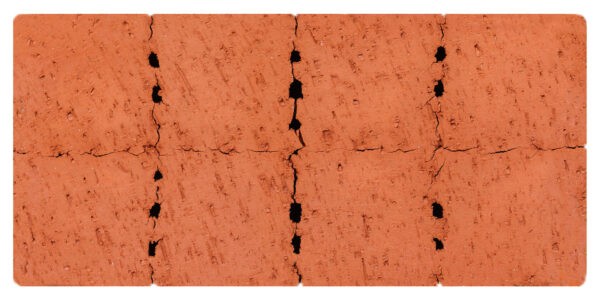 Мозаика клинкерная Red / MPT1 Mosaic Parquet