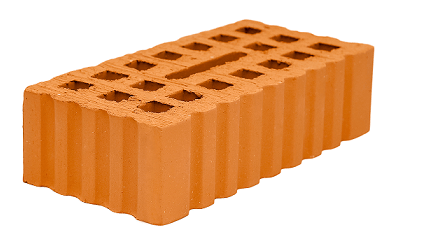 Кирпич пустотелый одинарный рядовой 250Х120Х65