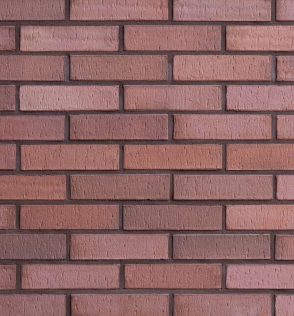 Клинкер пустотелый лицевой Бордовый Риф