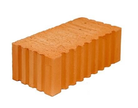 Кирпич керамический полнотелый утолщенный рядовой 250Х120Х88