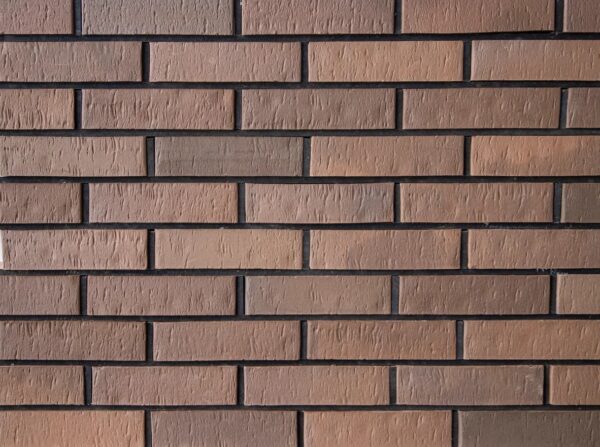 Клинкер пустотелый лицевой Коричневый Риф