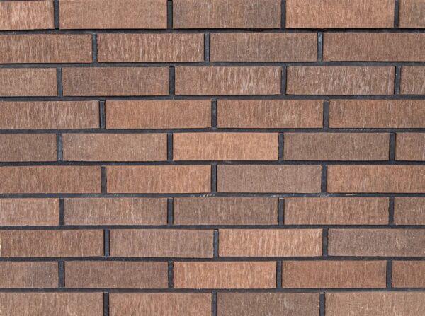 Клинкер пустотелый лицевой Коричневый Бархат