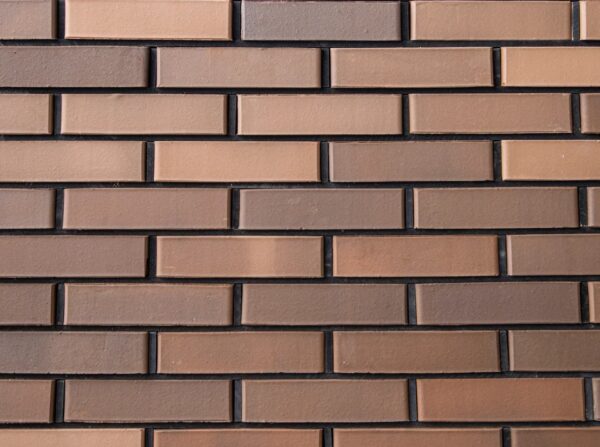 Клинкер пустотелый лицевой Коричневый Гладкий