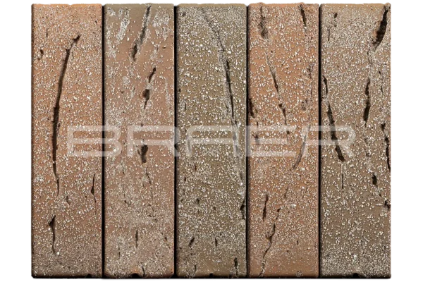 Облицовочный кирпич БРАЕР Баварская кладка, кора дуба с песком, 1 НФ