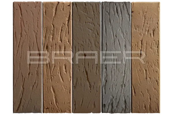 Облицовочный кирпич БРАЕР кладка Глосса, риф, 1 НФ