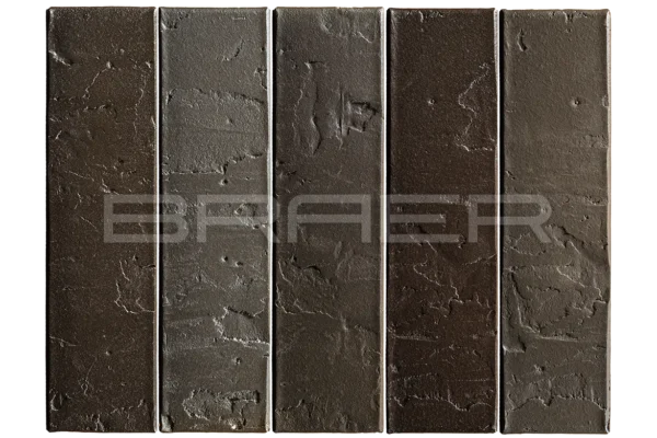 Облицовочный кирпич БРАЕР кладка Нуар, терра, 1 НФ