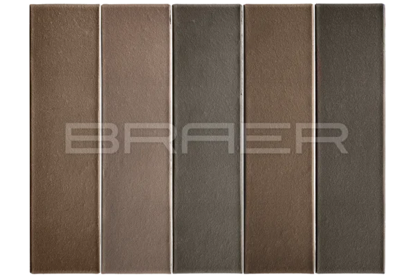 Облицовочный кирпич БРАЕР кладка Мокко, гладкий, 1 НФ